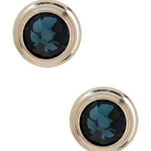 Alex & Ani blue stud earrings